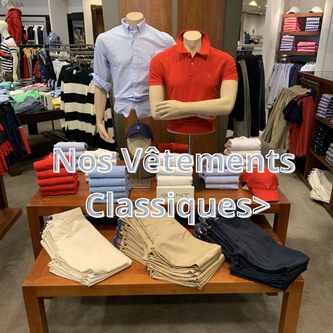 Vêtement Classique (polo, chemise, dokers)