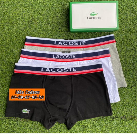 4 BOXERS - LACOSTE GR