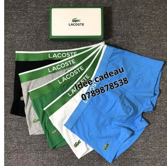 4 BOXERS - Lacoste GV