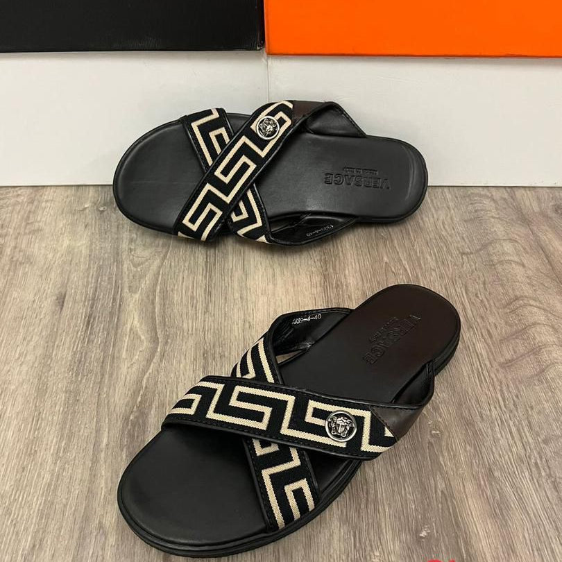 SANDALES CUIR VERSACE 02